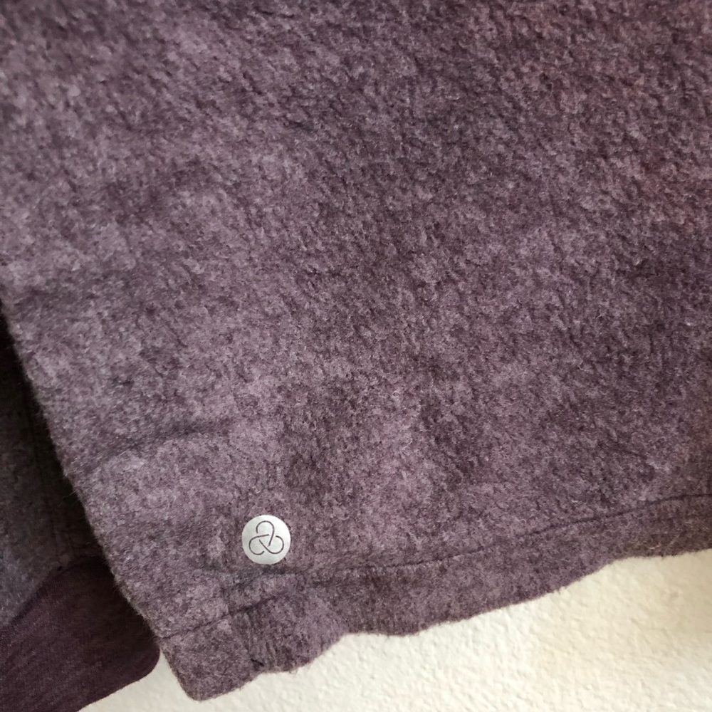 ZELLA Cozy Fleece High/low Sweatshirt In Purple - Picture 9 of 14